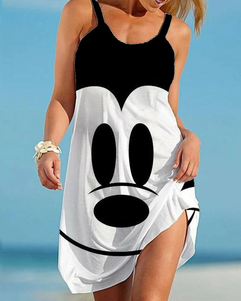 Vestido Disney minnie e mickey mouse