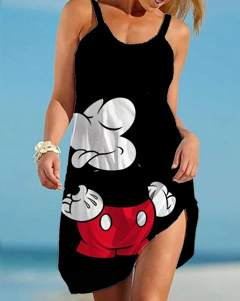 Vestido Disney minnie e mickey mouse